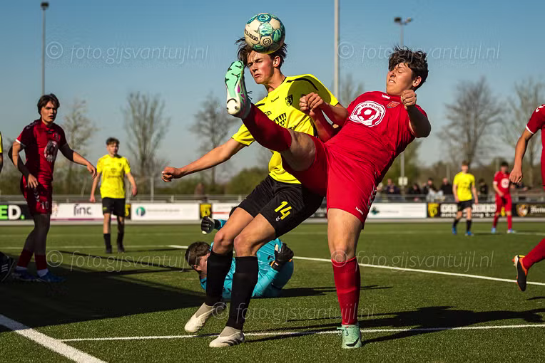 2025_04_05 GVV63 JO19 1 - Peursum JO19 1 4-0